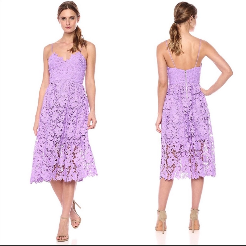 Anthropologie Donna Morgan Renata Lace Dress